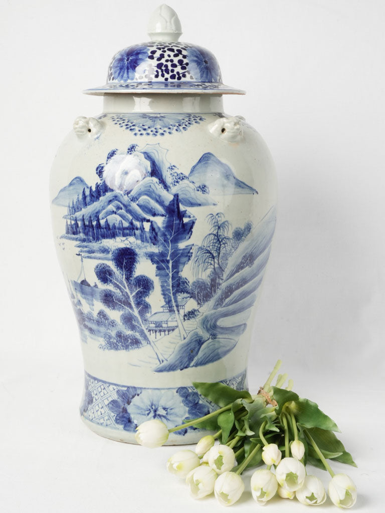 Intricate, antique Chinese ginger jar