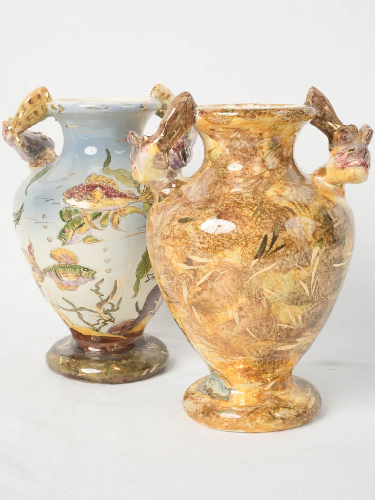 Mid-20th-century, crafted vases