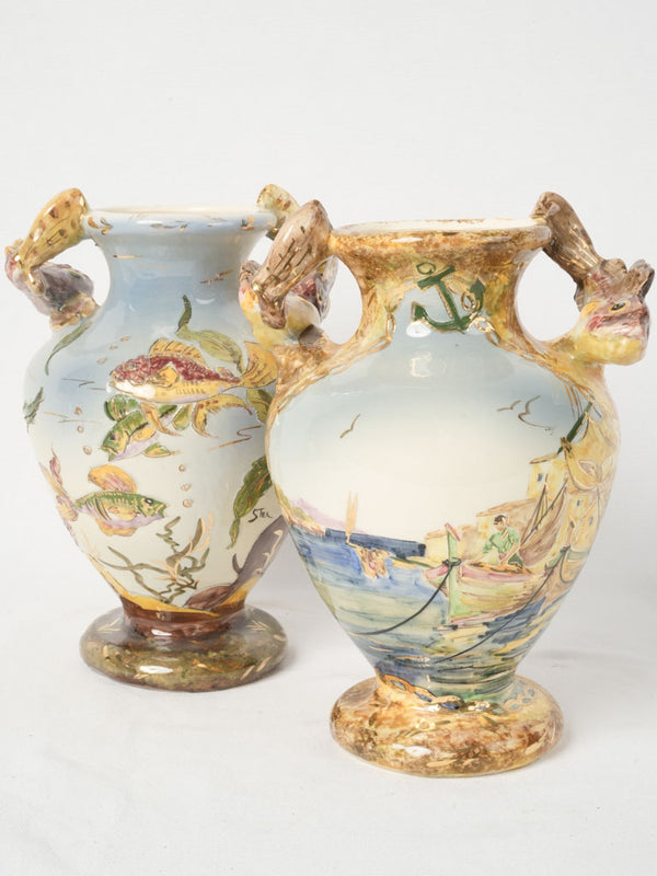 Mediterranean, artisan vases