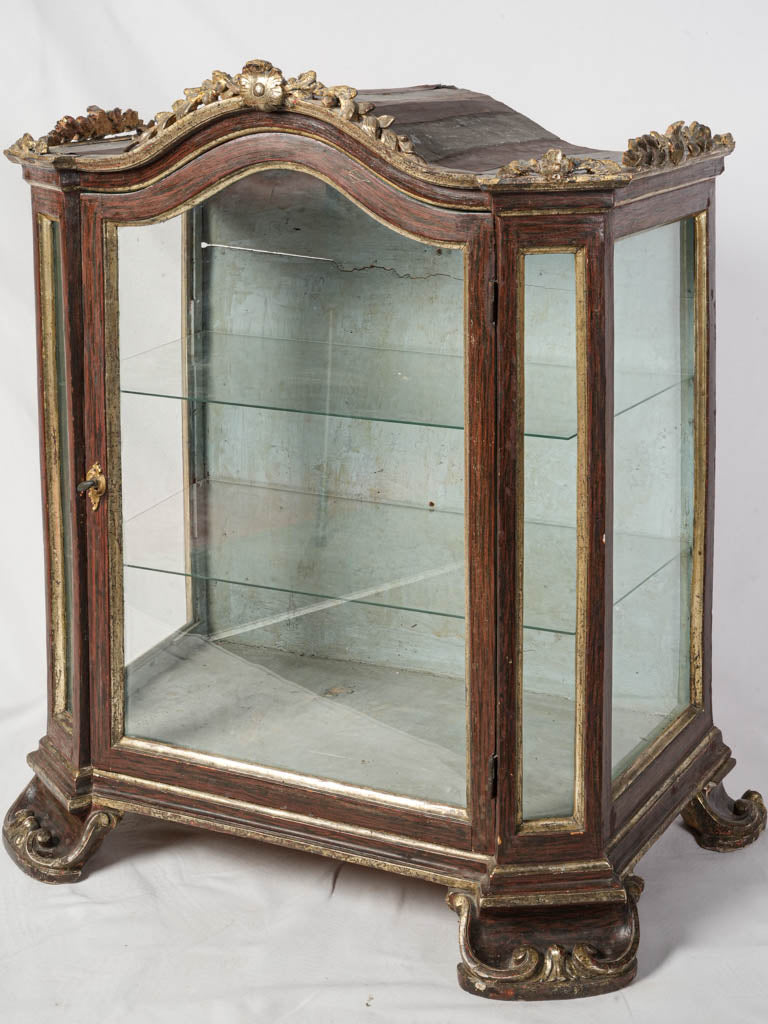 Exquisite Baroque Italian vitrine