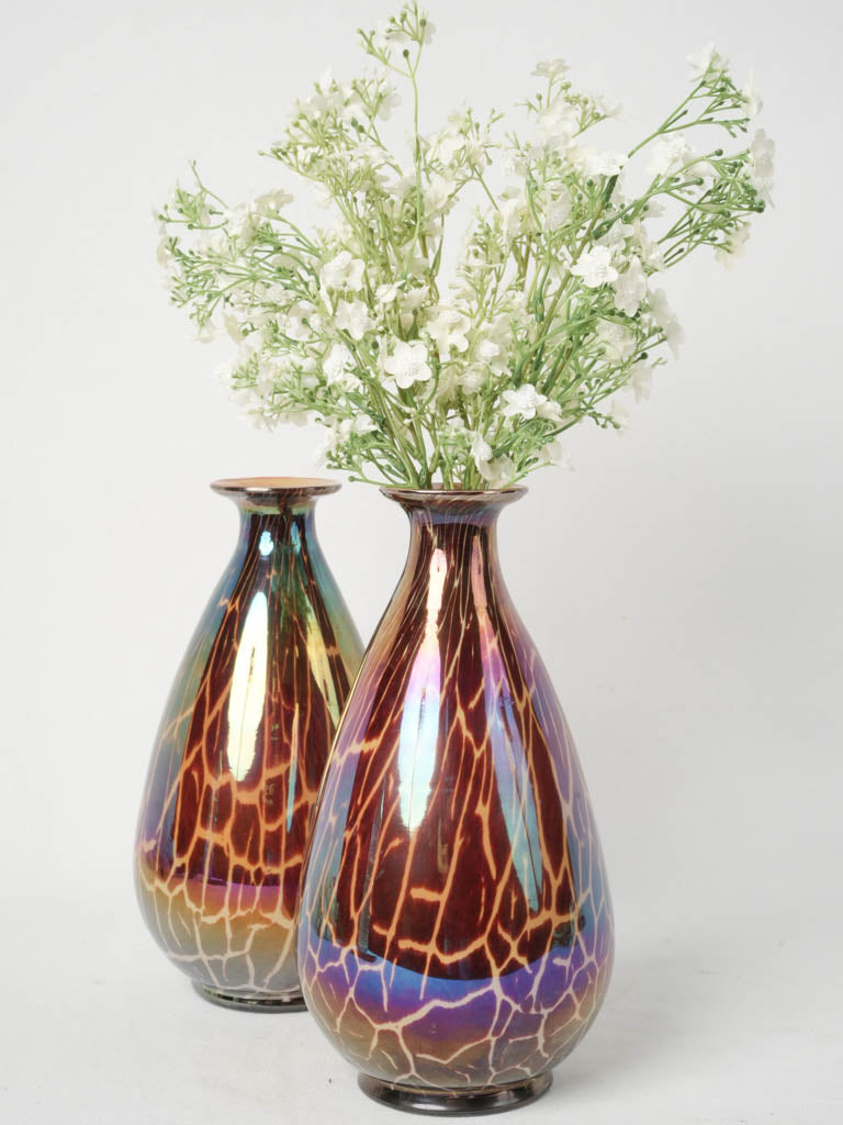 Striking animal print-inspired vases