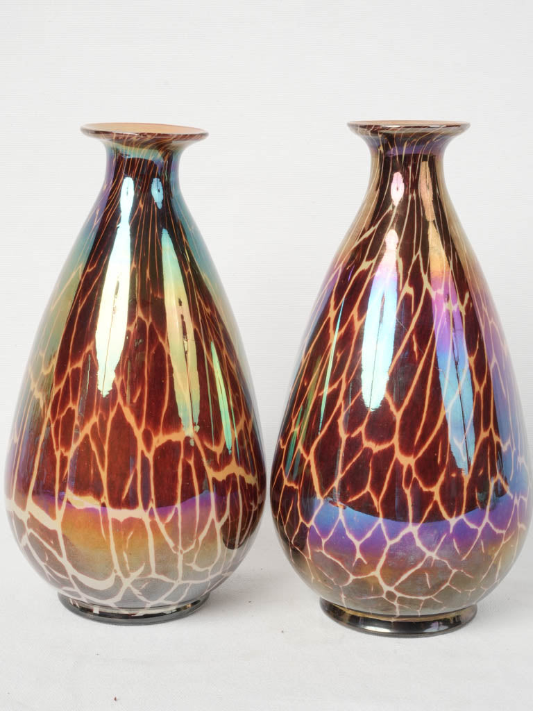 Modern animal print vases