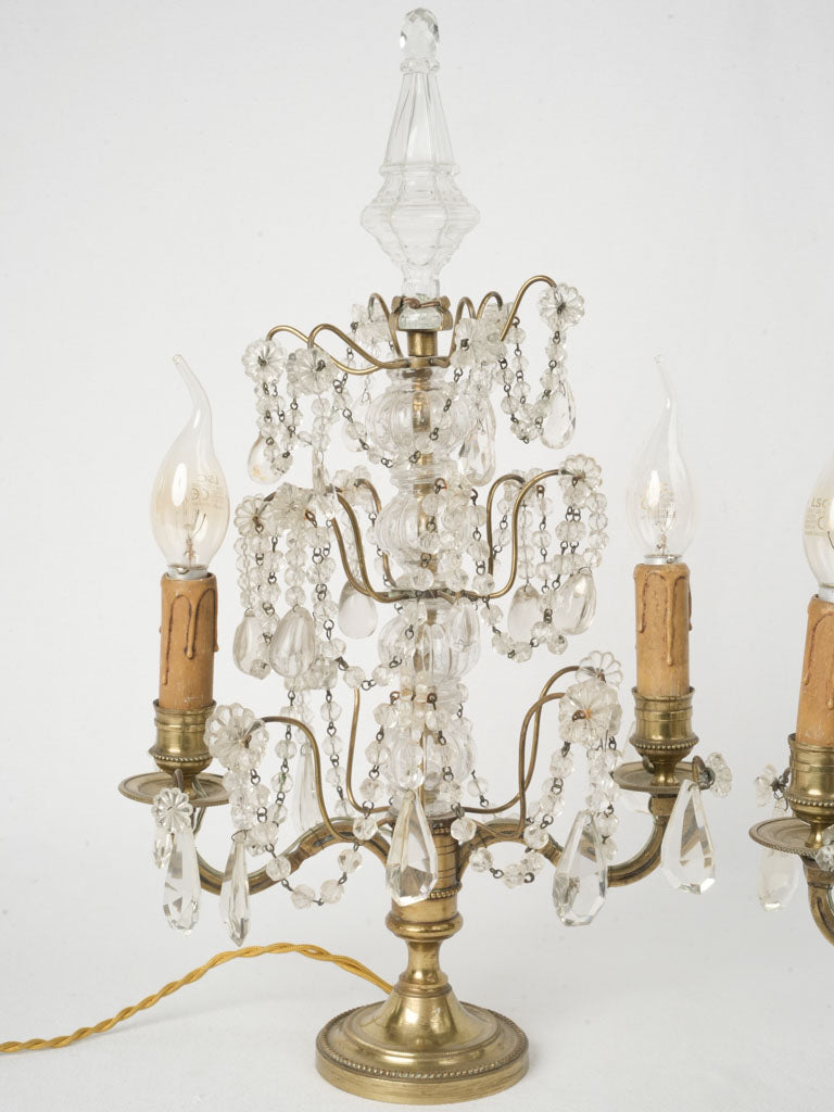 Regal detailed candelabra lighting  