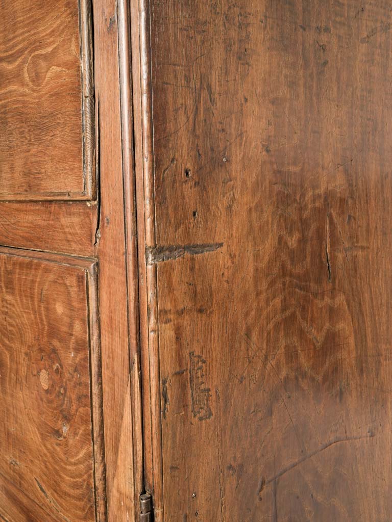 Timeworn artisan-crafted sacristy cupboard  