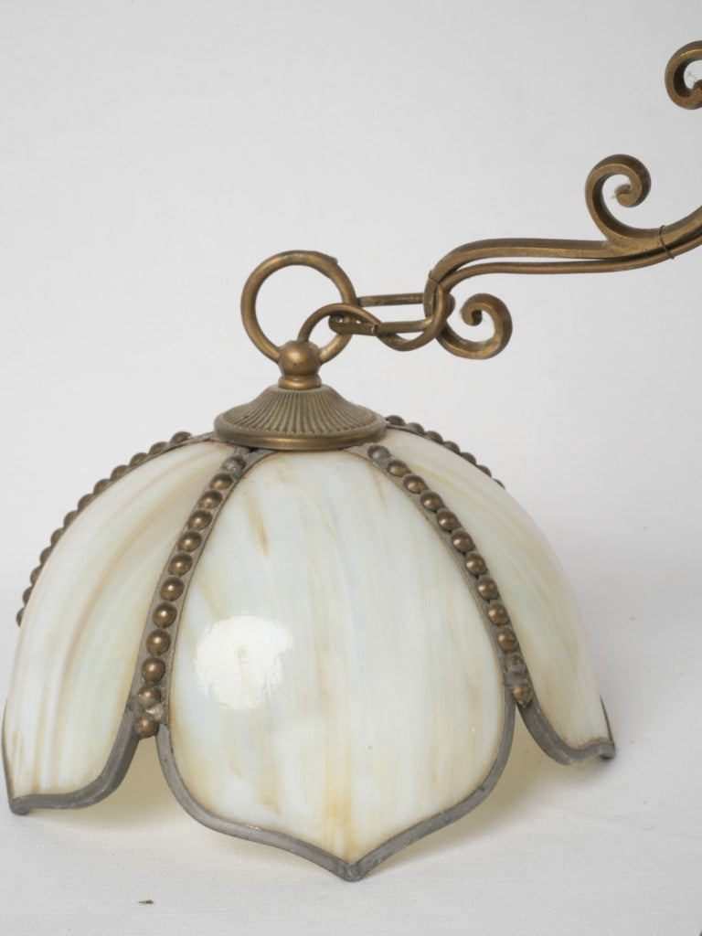 Timeless Opaline Glass Wall Sconces