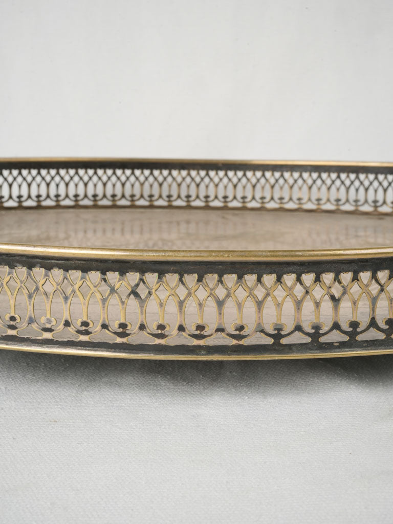 Opulent Rococo claw feet tray