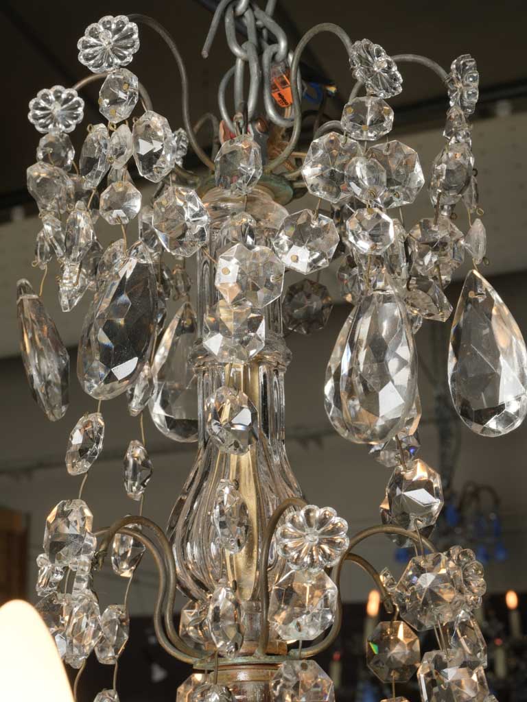 Beautiful vintage crystal chandelier for sale