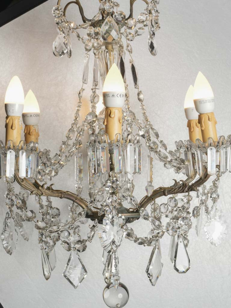 Classic European re-electrified chandelier