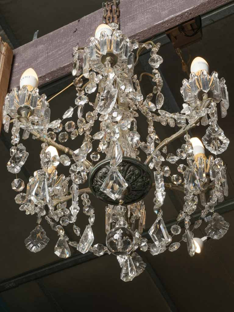 Timeless European crystal chandelier