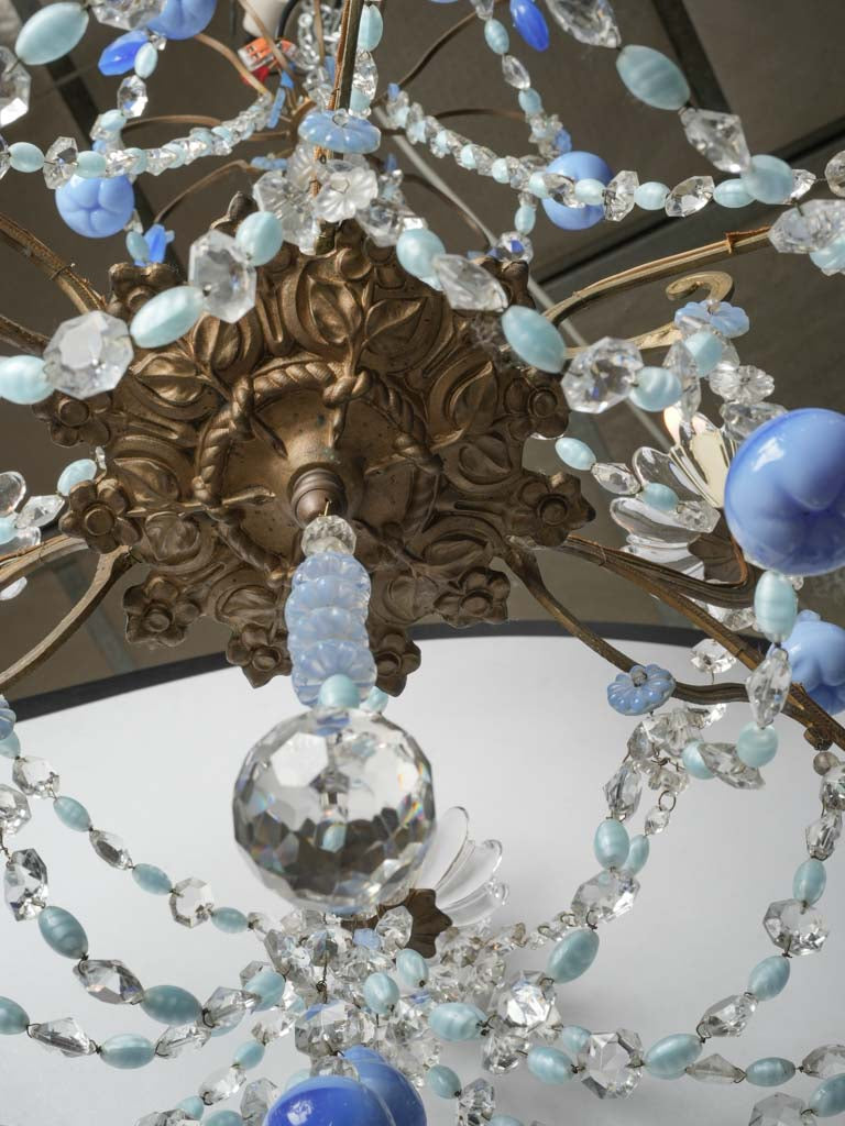 Rare large-scale Murano glass chandelier