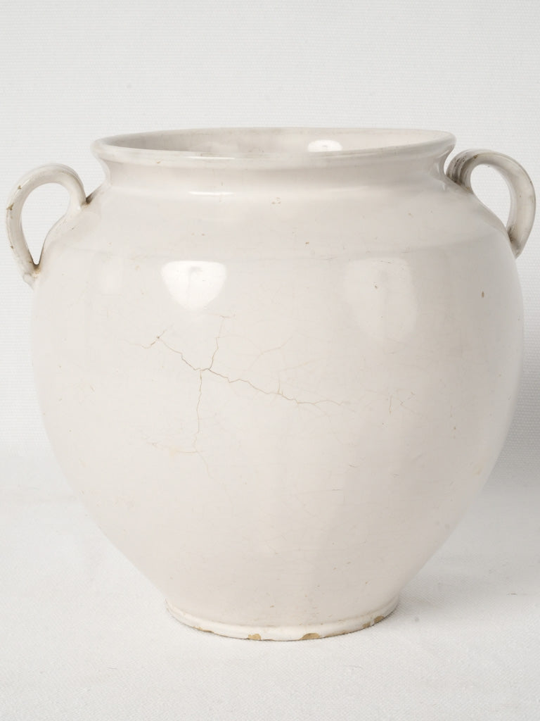 Durable vintage French preserving pot