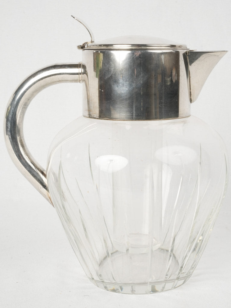 Timeless mid-century glass jug