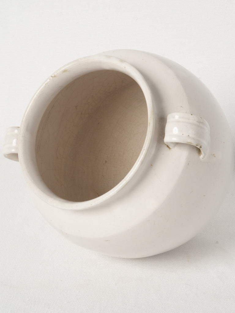 Simple 20th century ceramic preserving jar