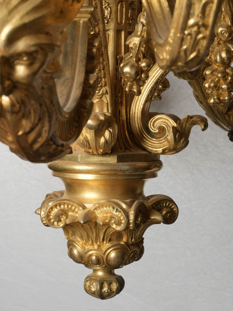 Opulent, heavy Louis XIV style chandelier