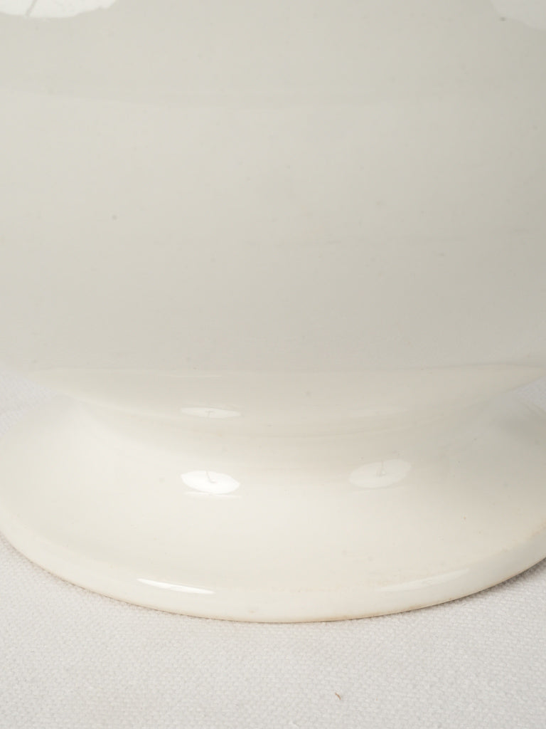 Timeless Sarreguemines Ivory China Tureen