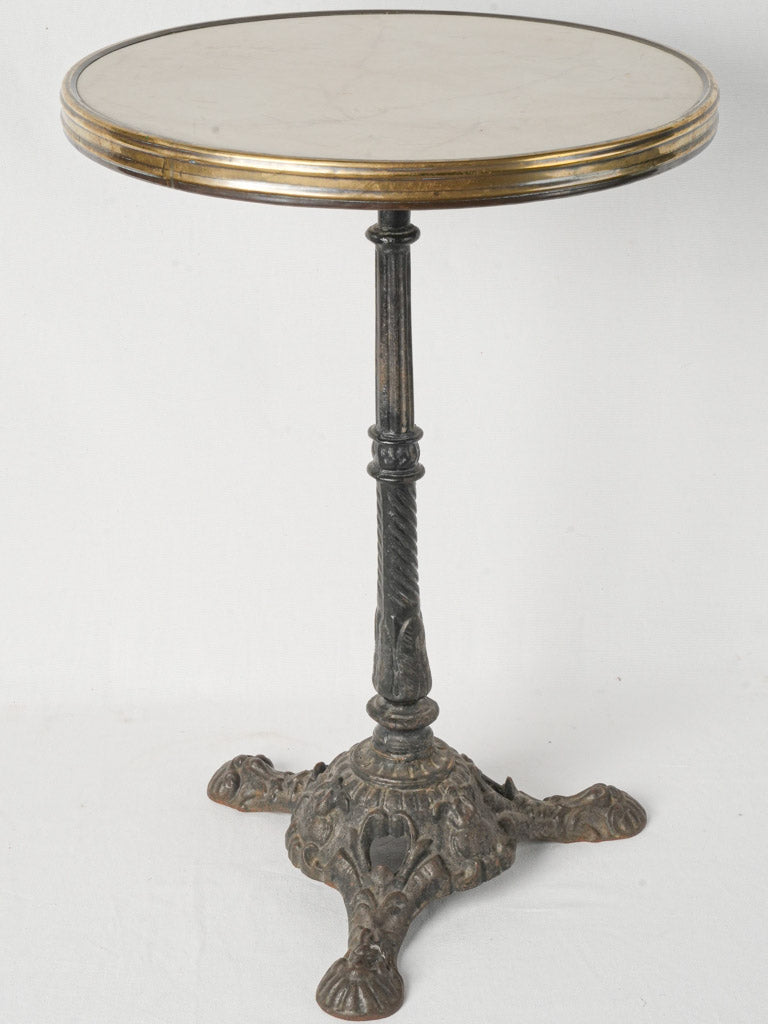 Classic French ornate cast iron base