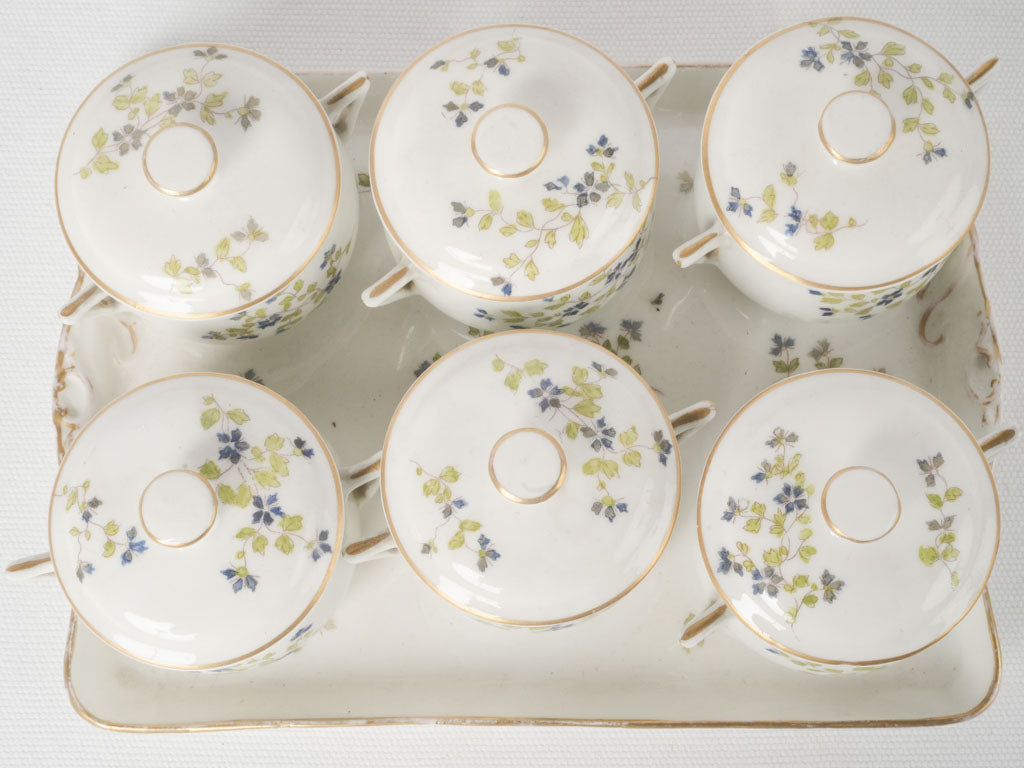 Charming vintage porcelain pots