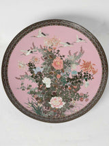 Intricate 19th-Century Japanese Cloisonné Platter