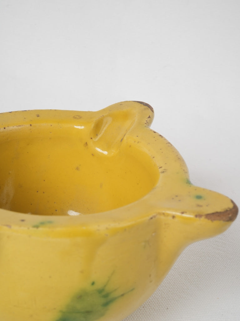 No.2 terracotta mortar, vintage glazed