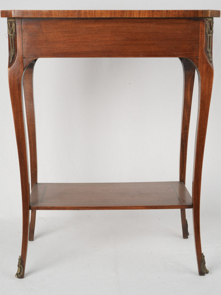 Vintage walnut writing table  