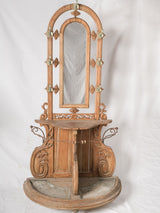 Elegant antique French entry hall coat rack