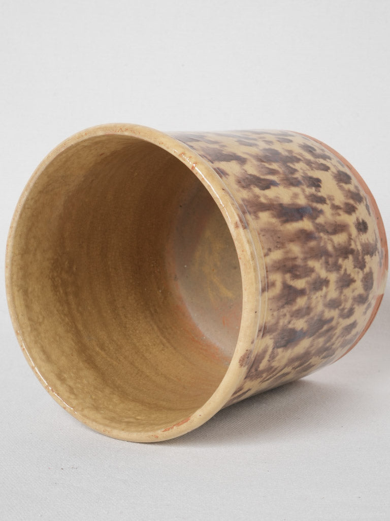 Late-nineteenth century patterned preserving pot