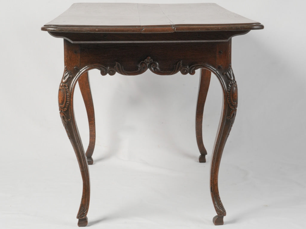 Authentic Swiss antique wood table