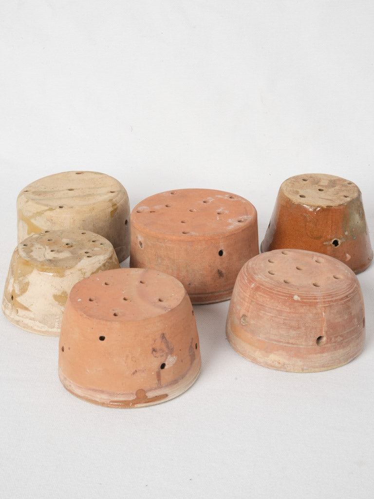 Authentic French Faisselle Cheese Pot Ensemble