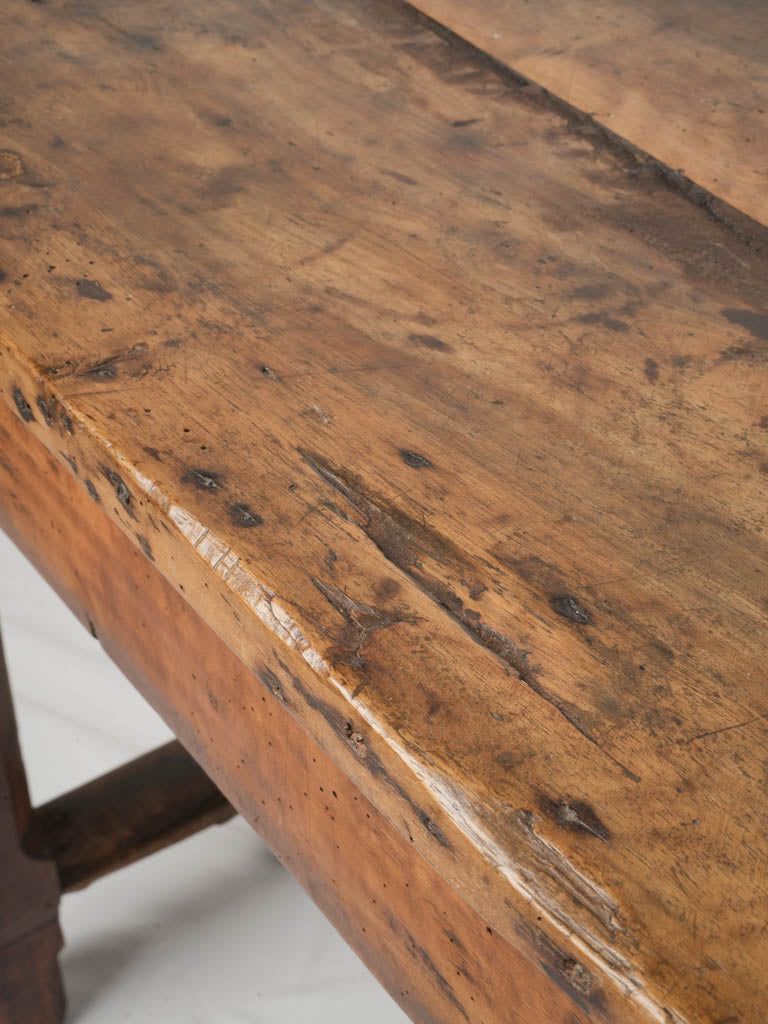 18th-Century French Console Table, Walnut - 48" long