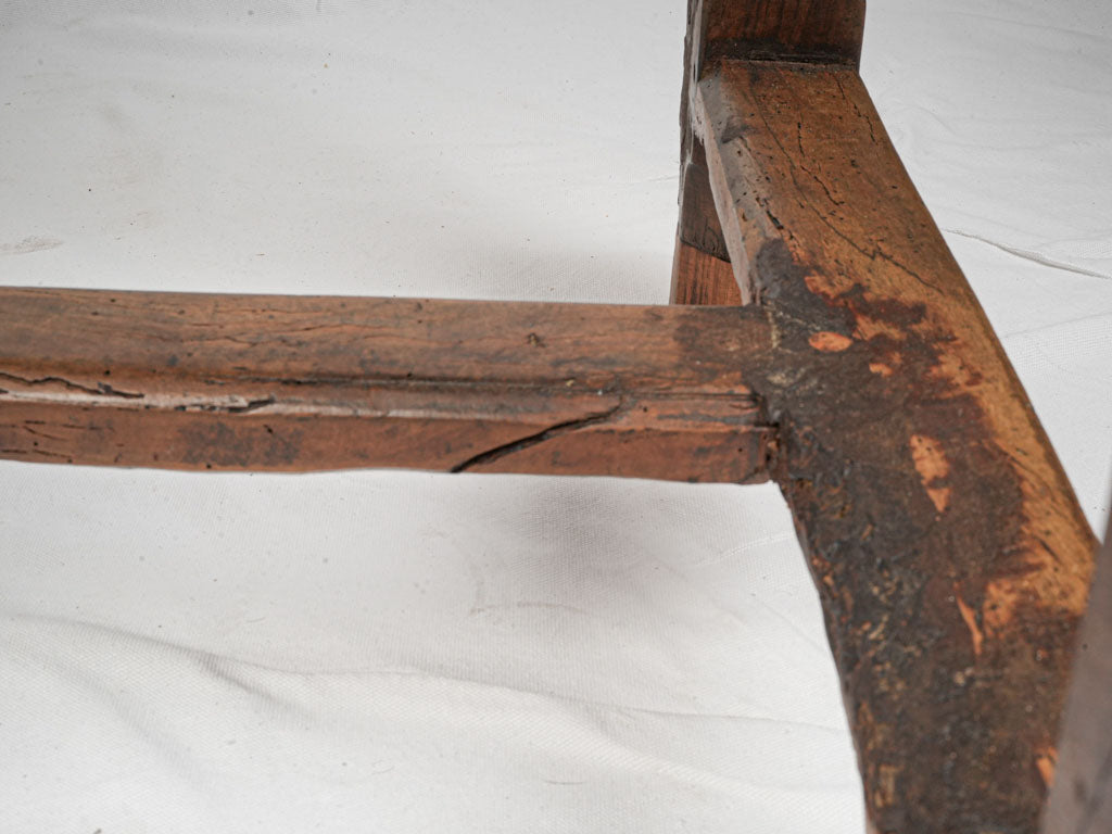 18th-Century French Console Table, Walnut - 48" long