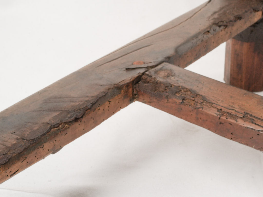 18th-Century French Console Table, Walnut - 48" long