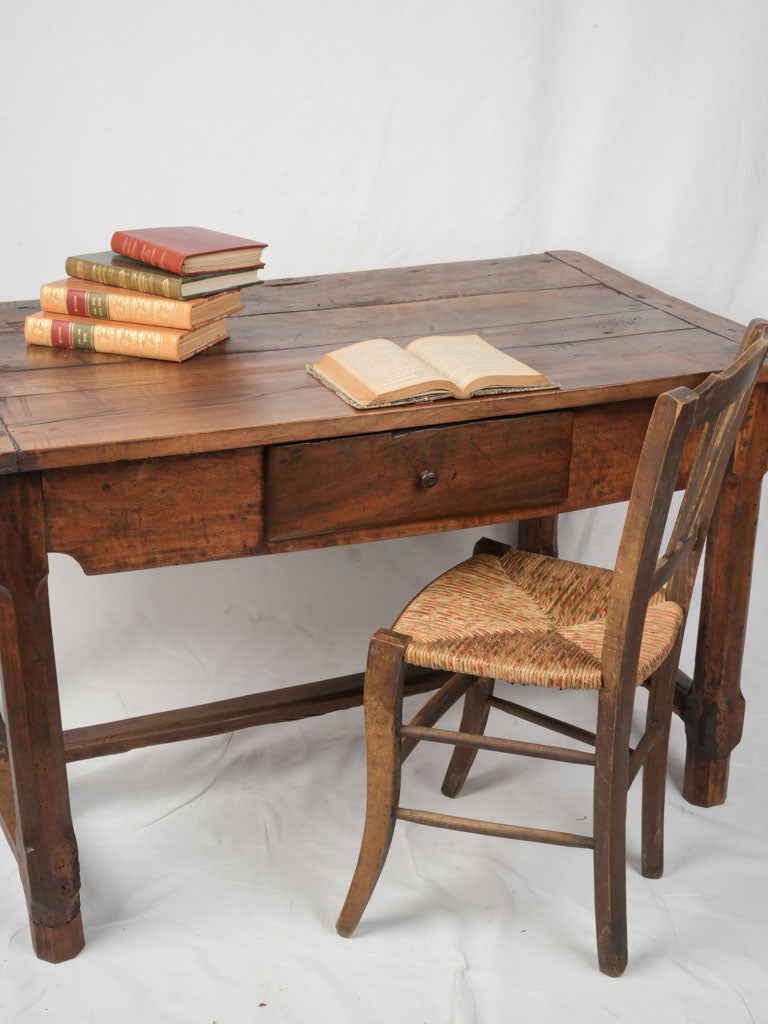 18th-Century French Console Table, Walnut - 48" long