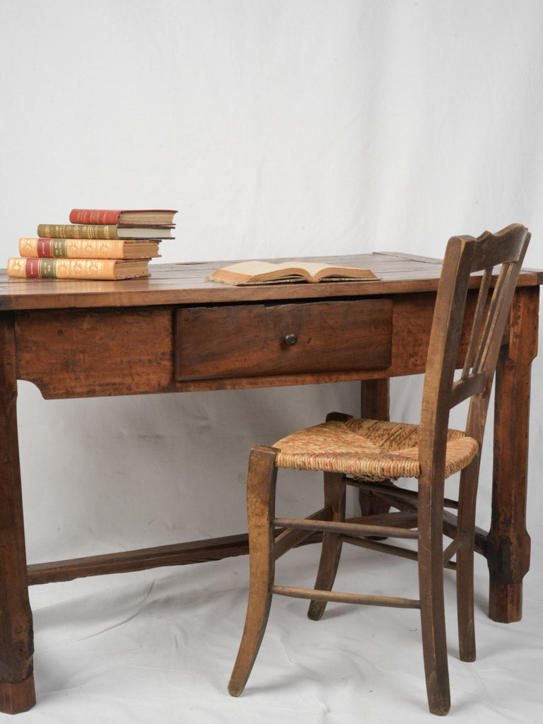 18th-Century French Console Table, Walnut - 48" long