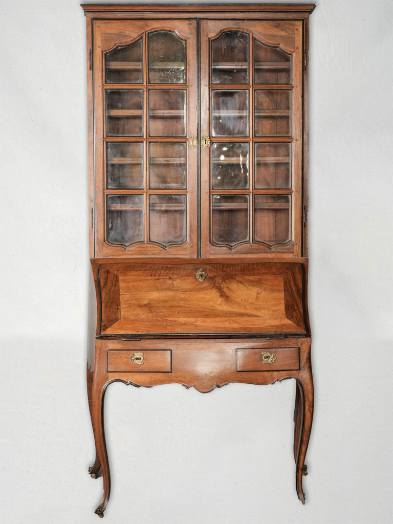 Refined Grenoble Originated Glass-Fronted Cabinet