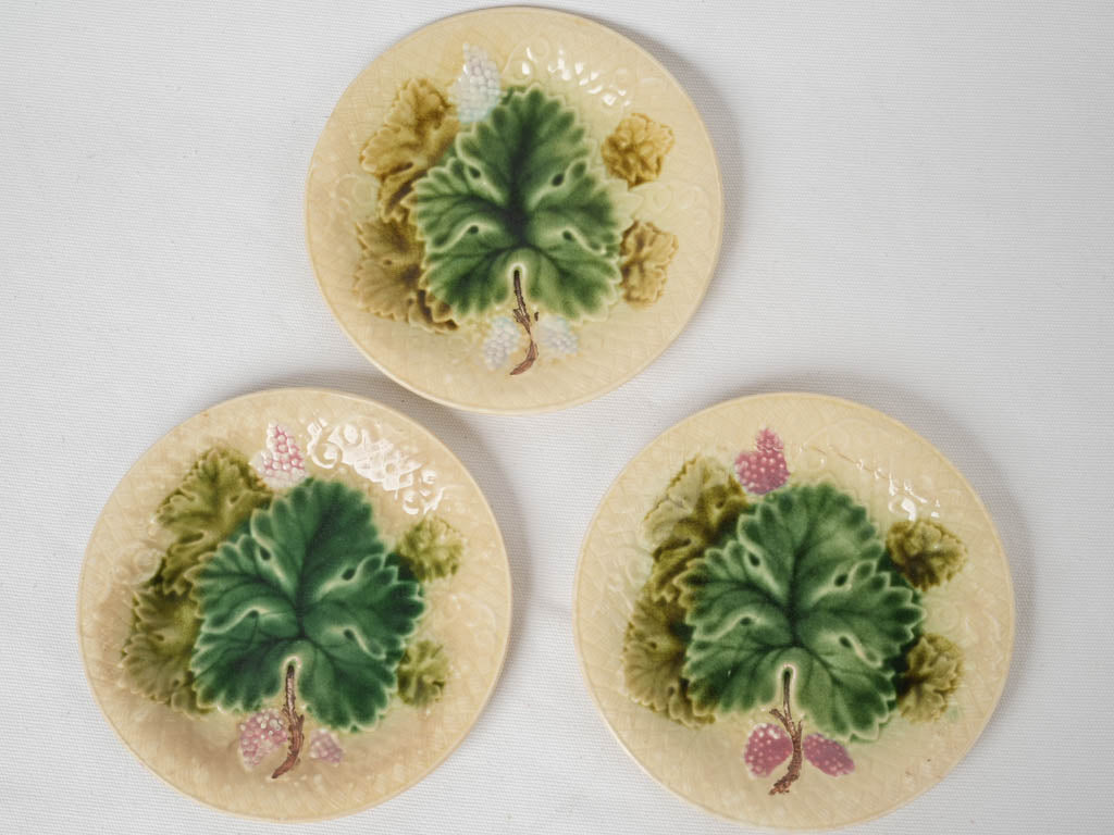 French Country Vine Decor Plates