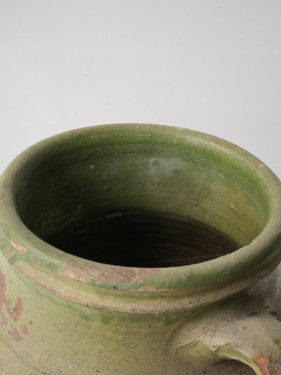 Traditional Spanish pottery vessel