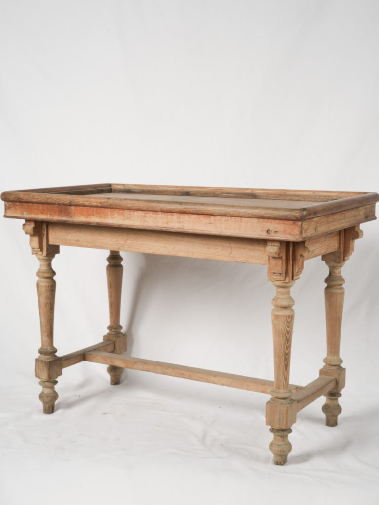 Antique French oak console table