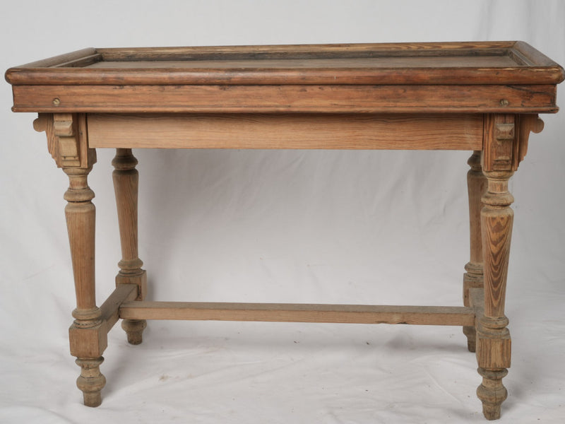 Elegant rectangular vintage console table