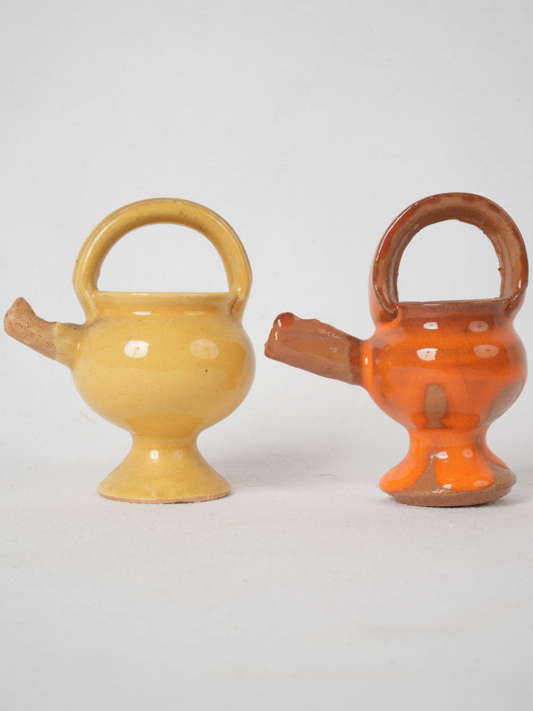 Decorative ornate terracotta bird whistles