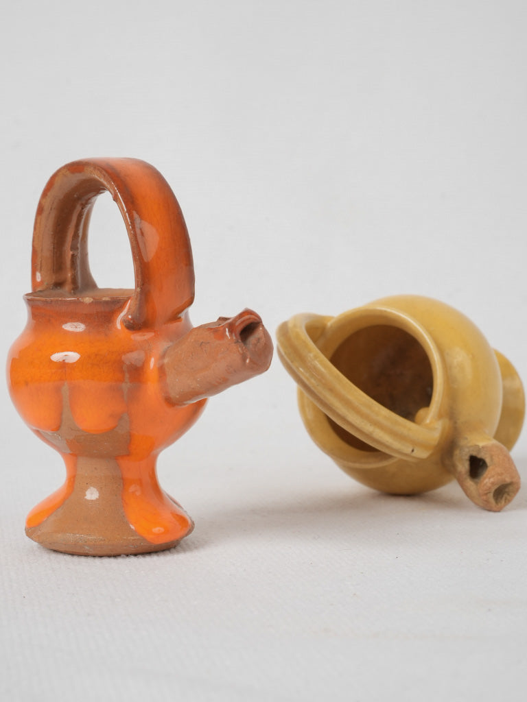 Rare early 1900s bird-shaped water whistles