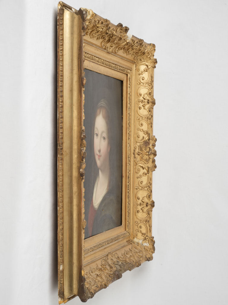 18th century portrait of a Saint 27½" x 22"