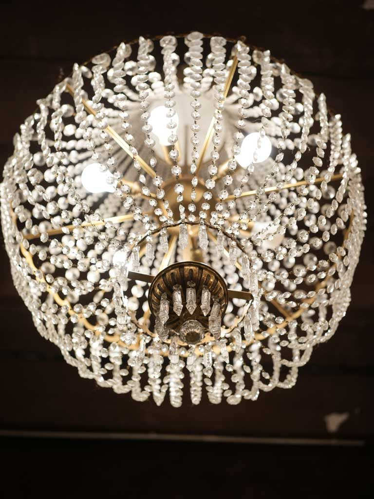 Classic period patina chandelier