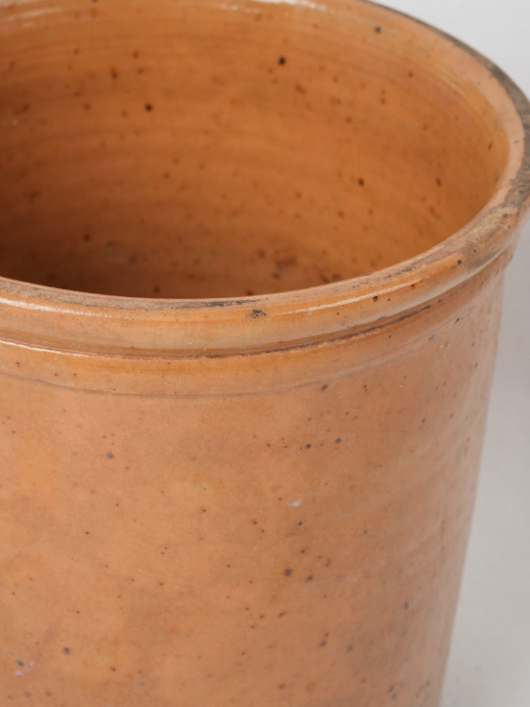 Delightful Red Ocher Glazed Preserving Jar