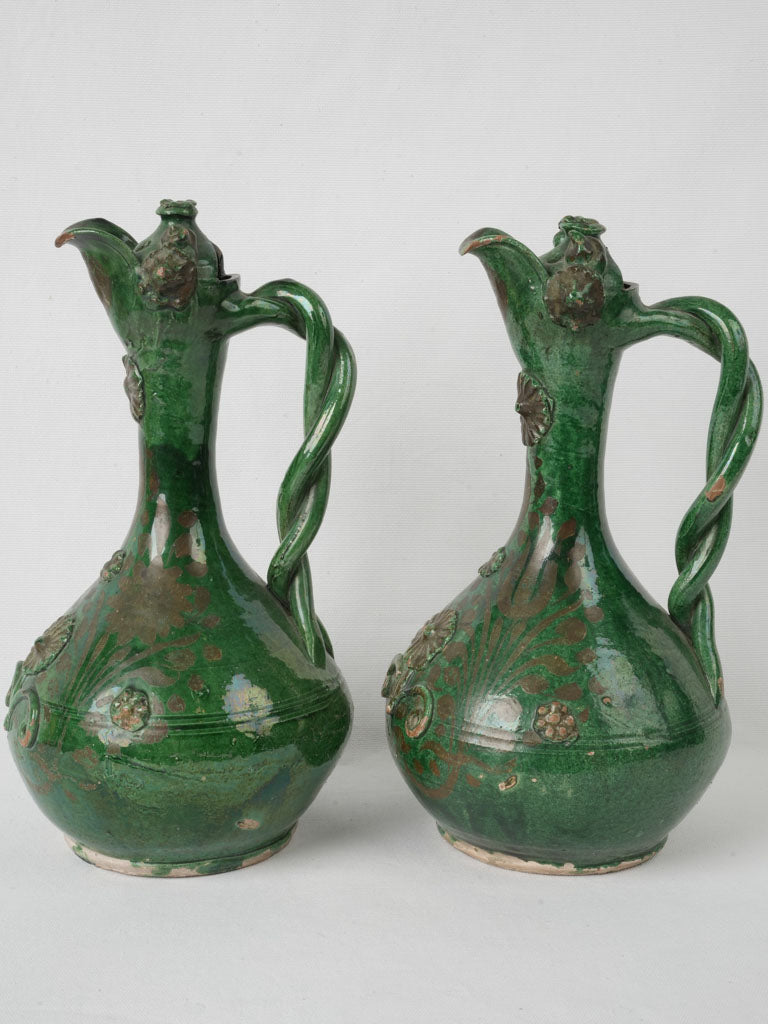 Historical Ottoman Demoiselle d'Avignon pitchers