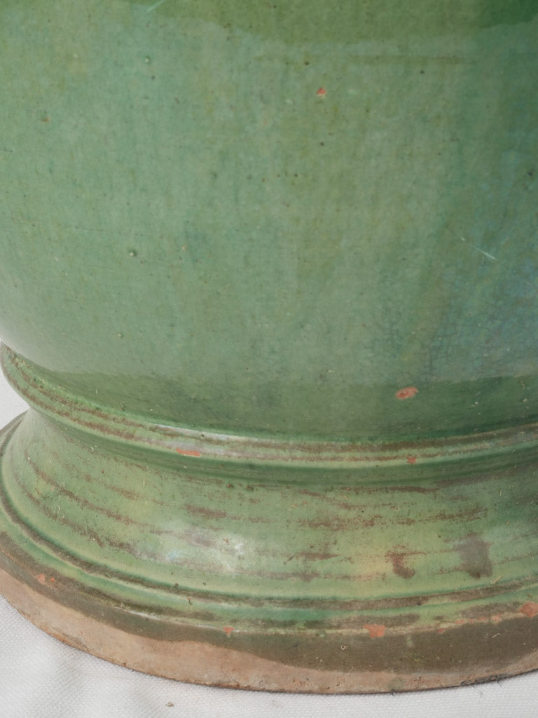 Decorative, 19th-century, Terracotta, Green jar