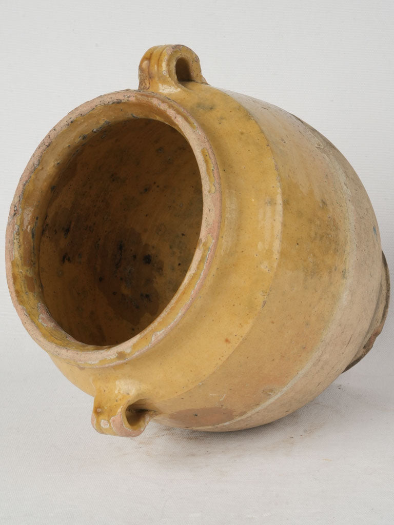 Rustic Loop-Handled Terracotta Vessel