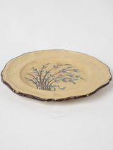 Antique ceramic with rustic Provencal design