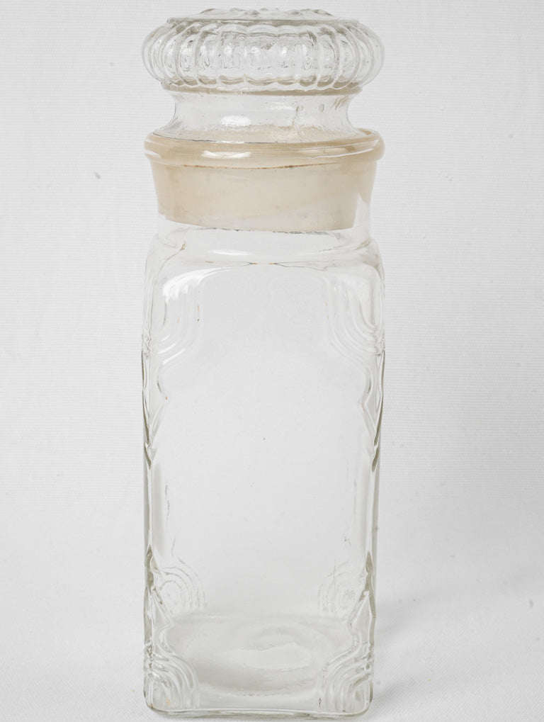 Timeless vintage French candy jar