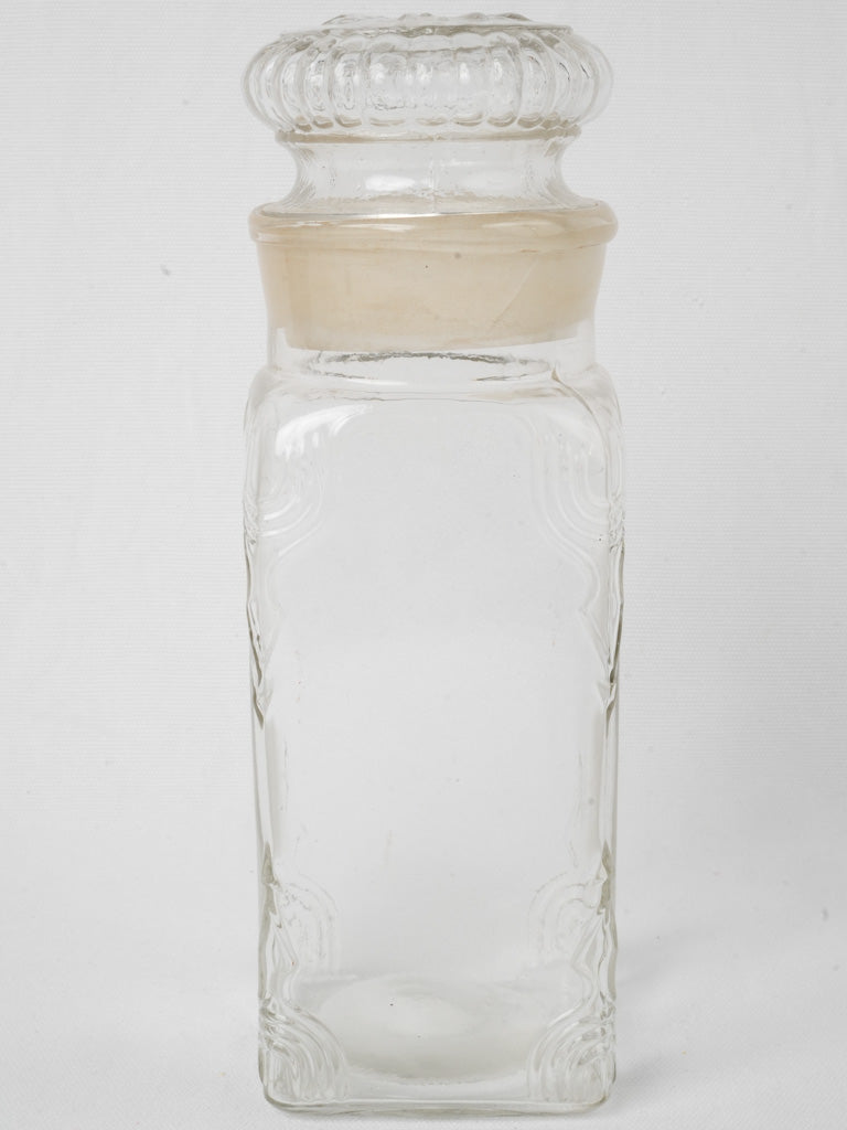 Nostalgic early 20th-century jar