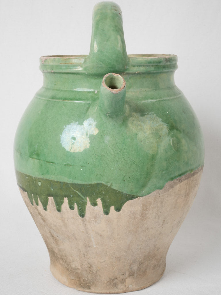 Elegant 19th-century ceramic jug